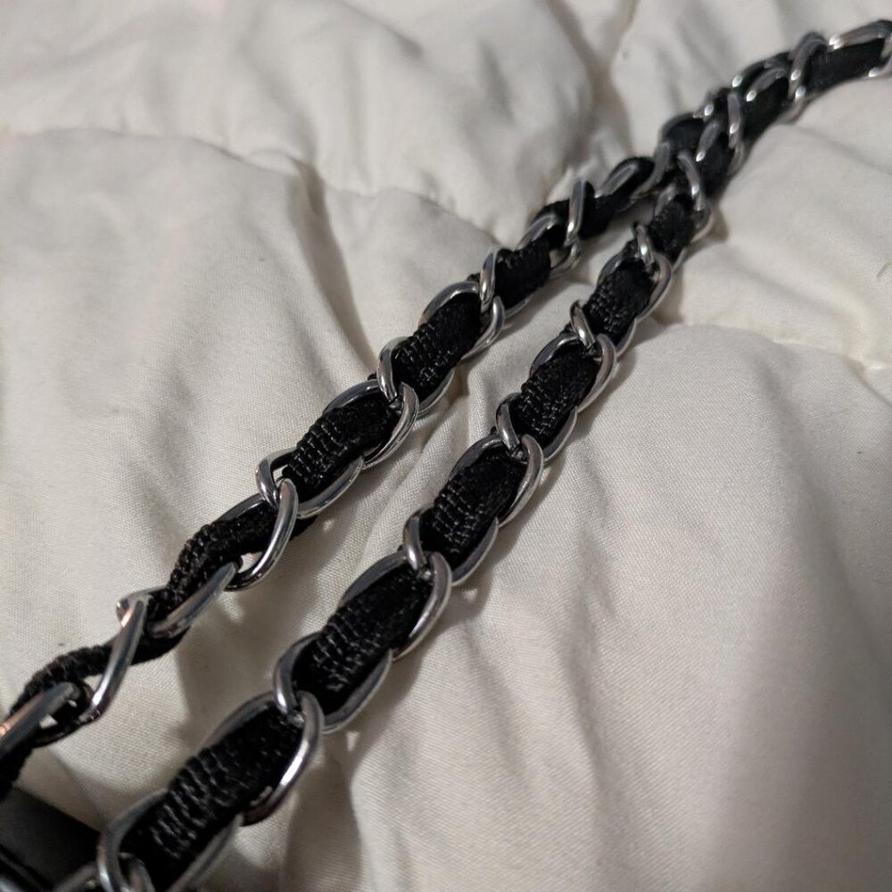 Authentic Chanel Deauville Tote - Picture 4 of 10